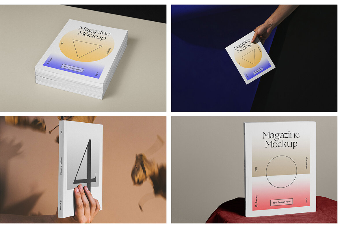 Magazine Mockups Vol 1 14