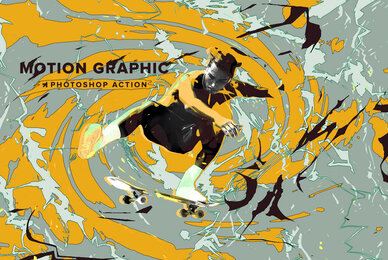 Motion Graphic Photoshop Action
