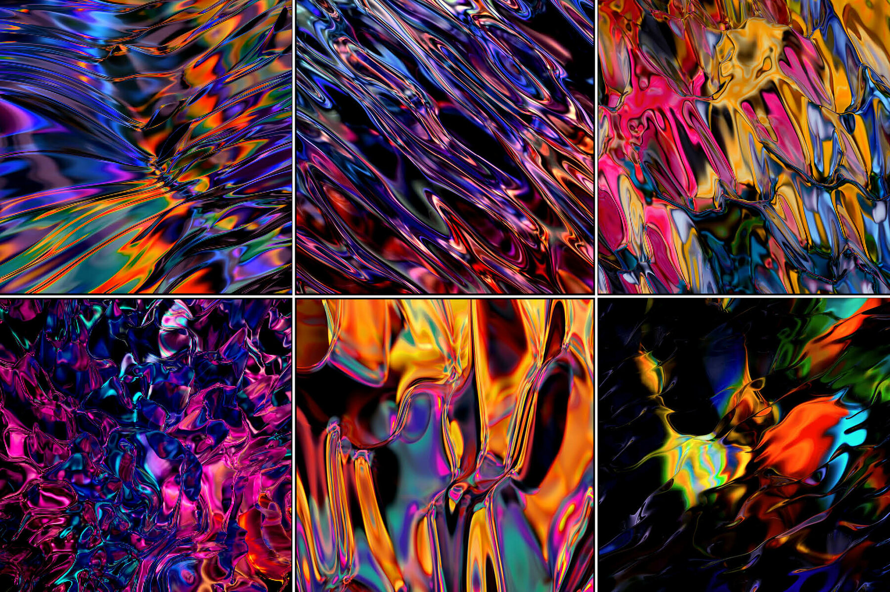 Luminous Reflective 3D Textures Luminous Reflective 3D Textures