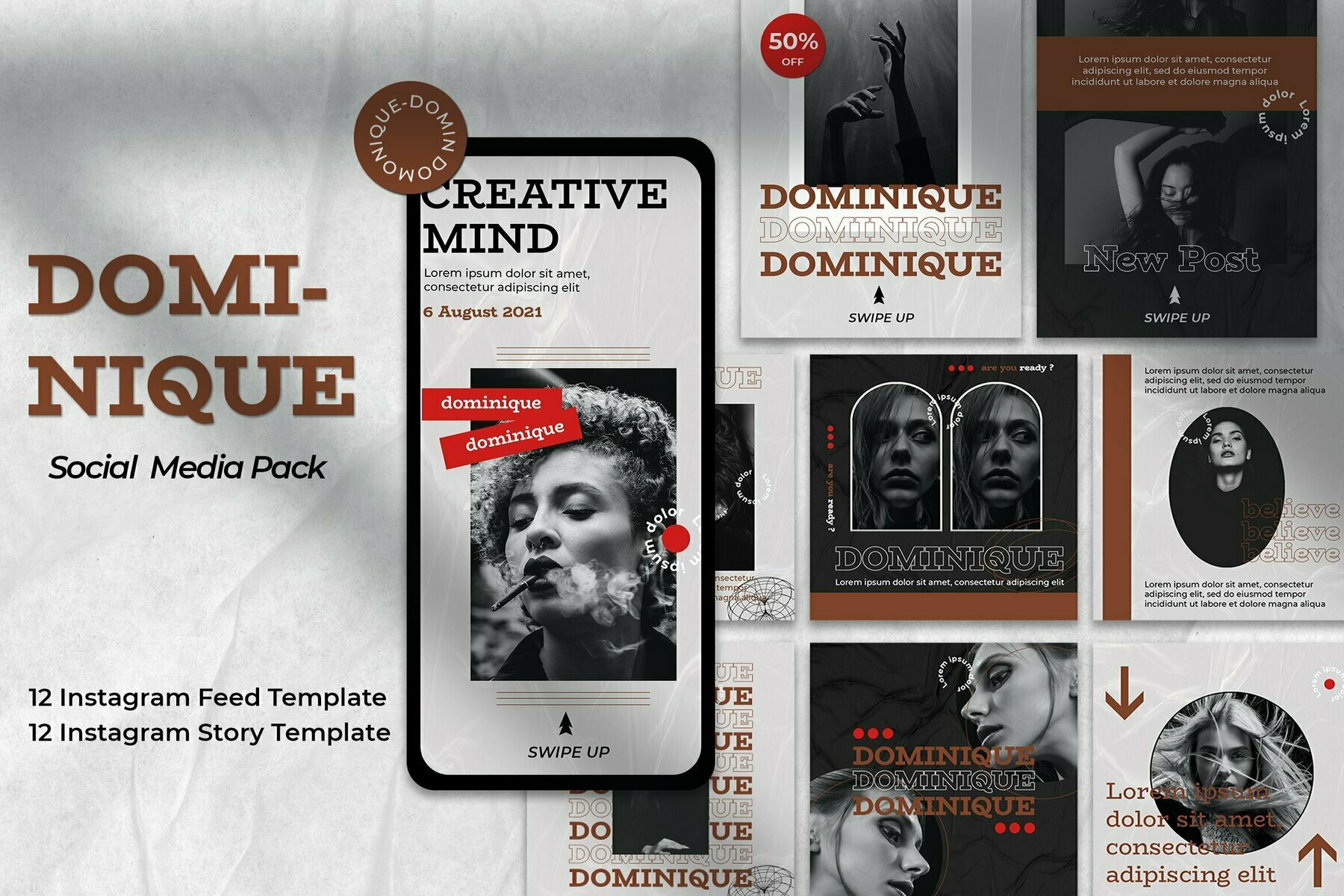 Dominique Instagram Template 1