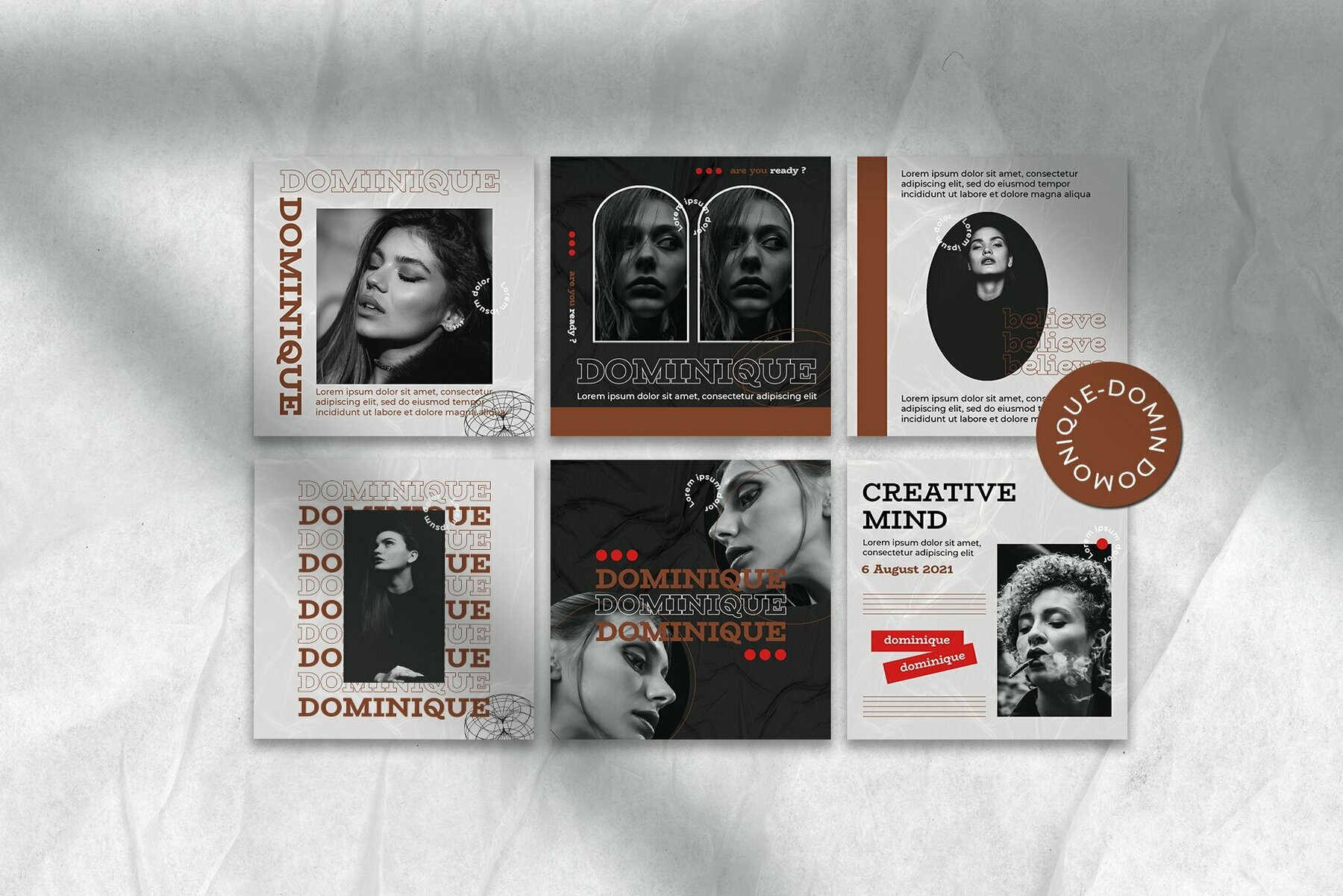 Dominique Instagram Template 4