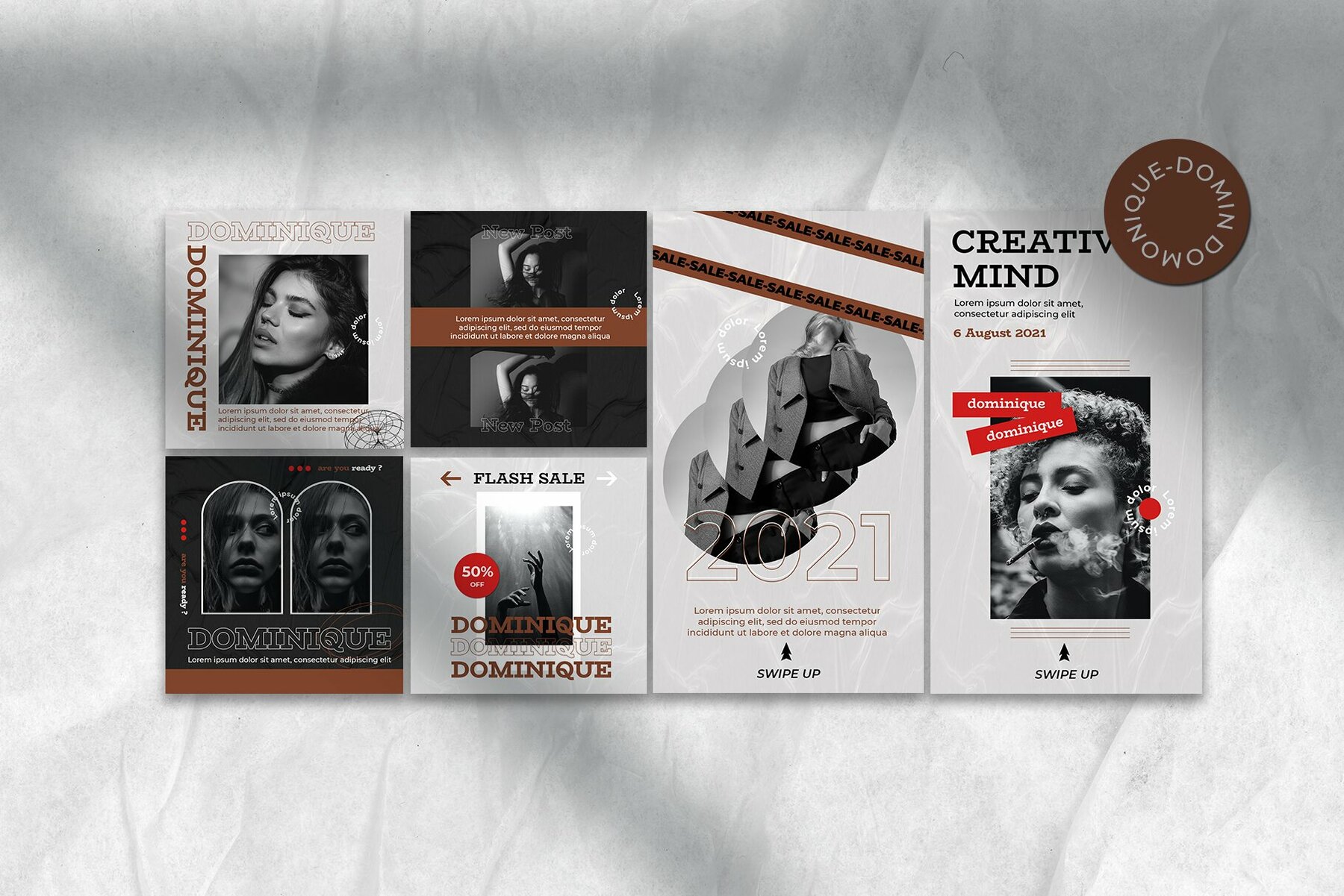 Dominique Instagram Template 6