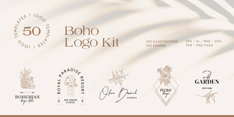 Bohemian Logo Kit