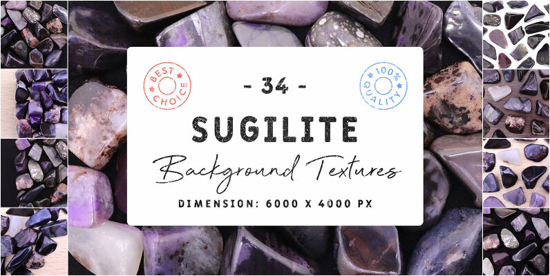 34 Sugilite Background Textures