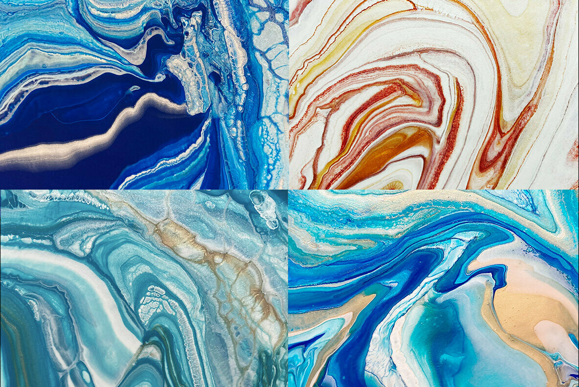 Fluid Textures   Abstract Backgrounds Set One 2