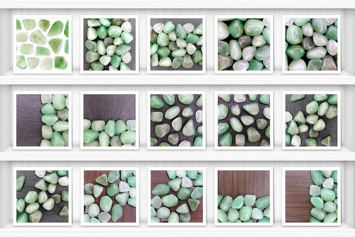 48 Green Aventurine Background Textures 2