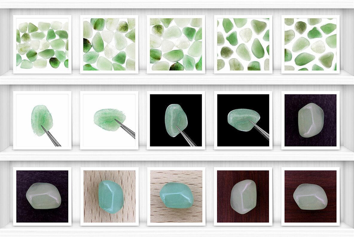 48 Green Aventurine Background Textures 4