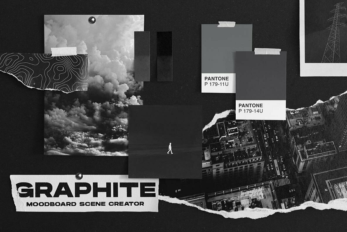 Graphite Moodboard Scene Creator 1