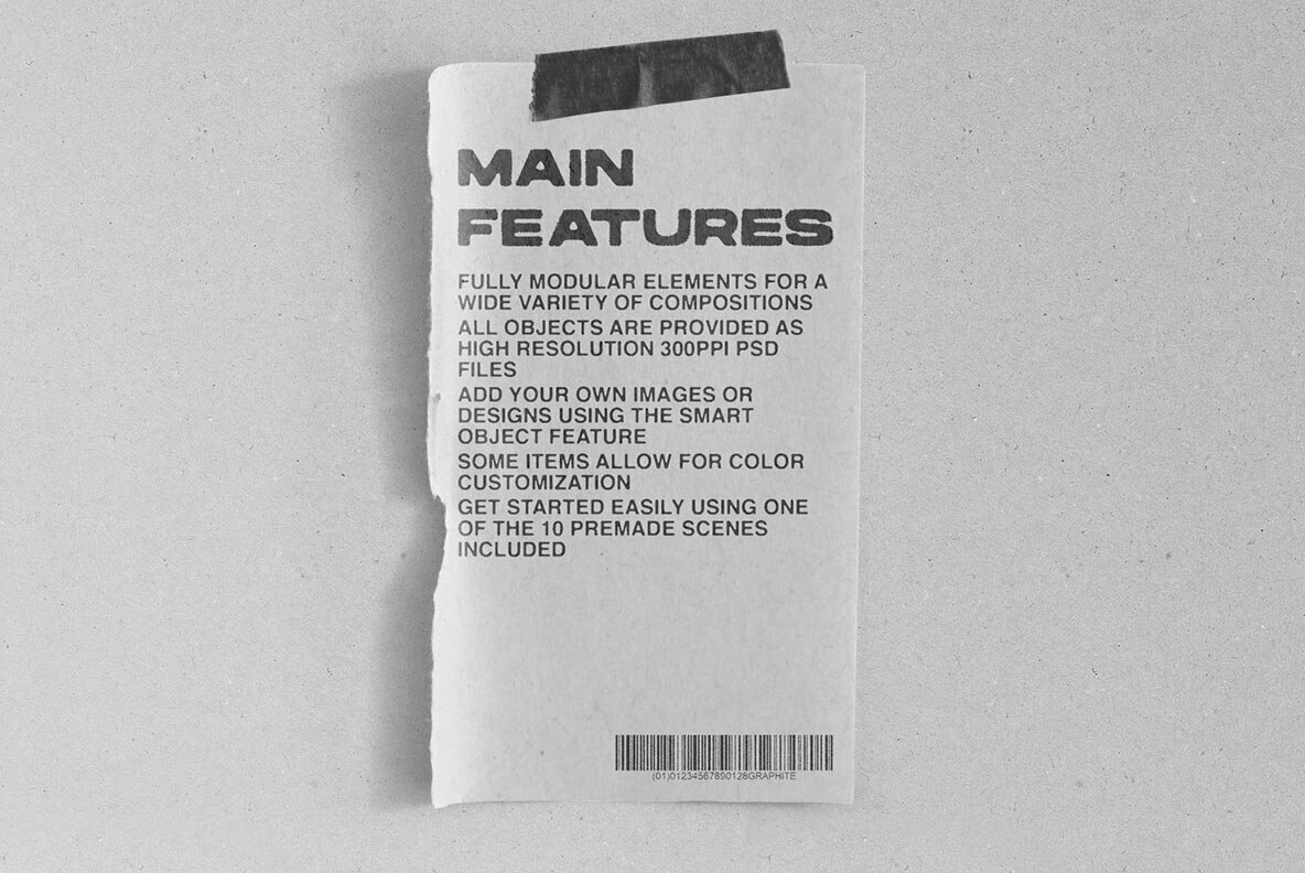 Graphite Moodboard Scene Creator 2