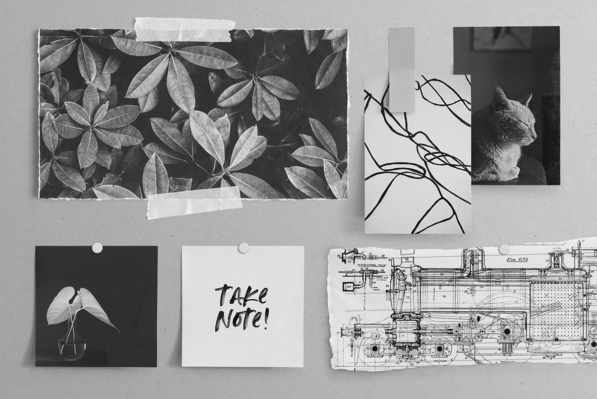 Graphite Moodboard Scene Creator 8