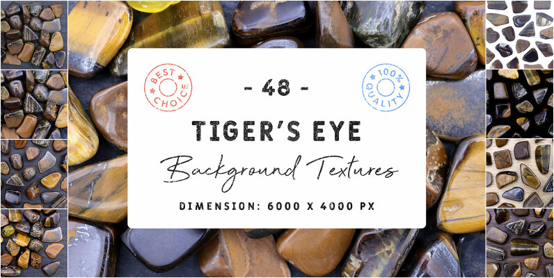 48 Tigers Eye Background Textures