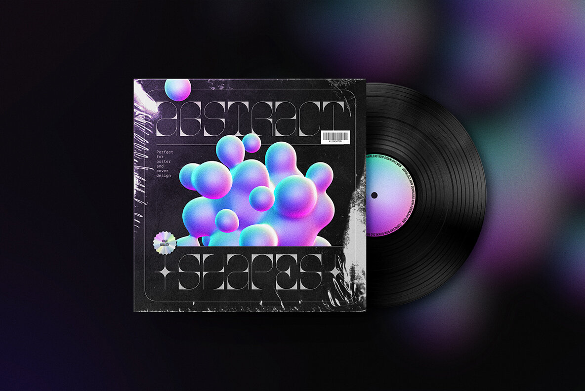 Holographic 3D Shapes Collection 11