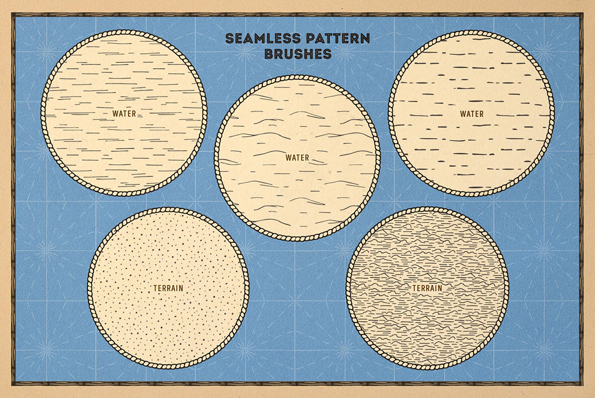 Vintage Map Creator for Photoshop Vintage Map Creator for Photoshop