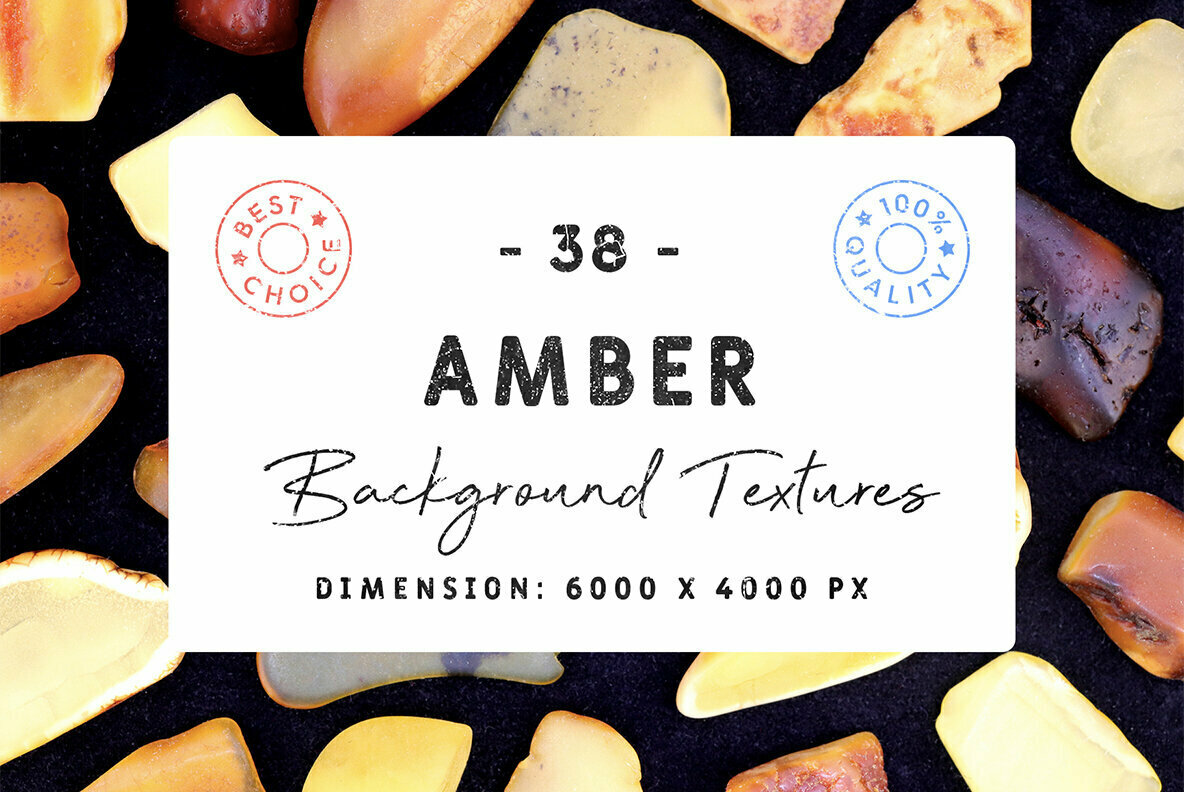38 Amber Background Textures 1