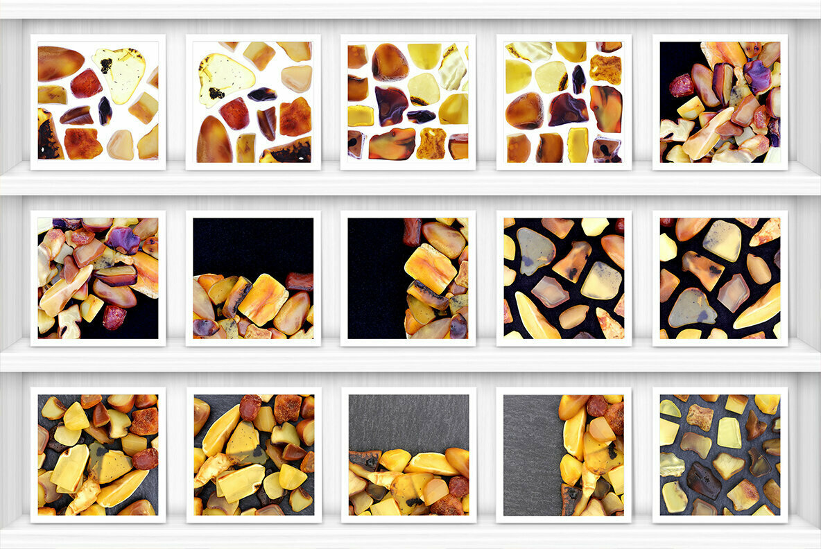 38 Amber Background Textures 2