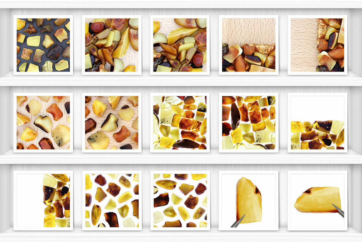 38 Amber Background Textures 3