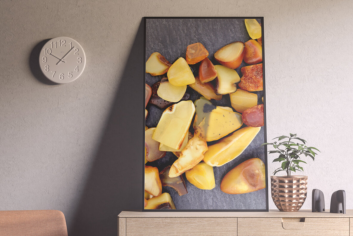 38 Amber Background Textures 6