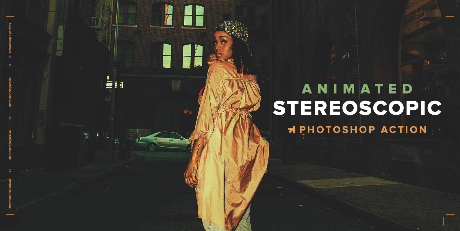 Animated 3D Stereoscopic Parallax Photoshop Action Animated 3D Stereoscopic Parallax Photoshop Action