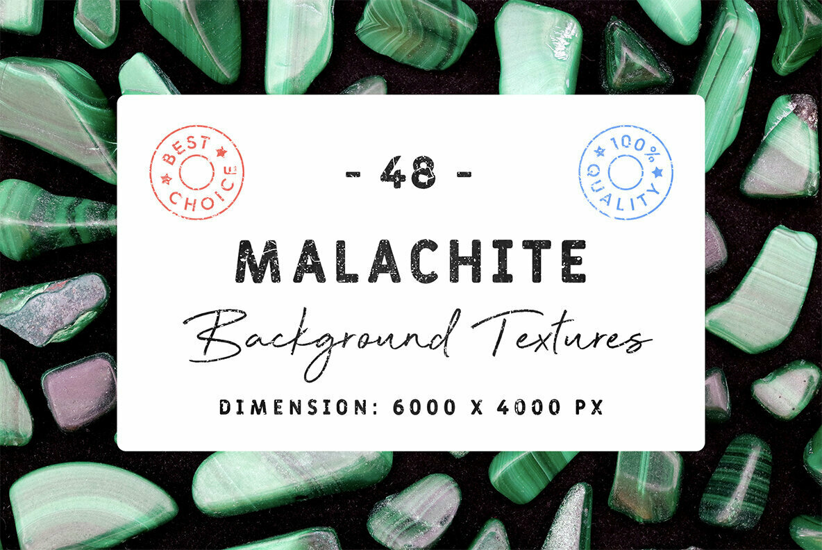 48 Malachite Background Textures 1