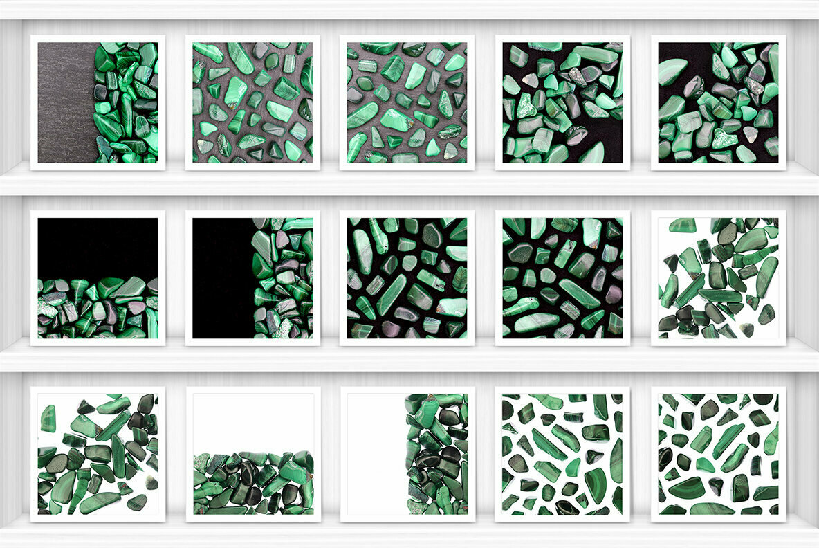 48 Malachite Background Textures 3