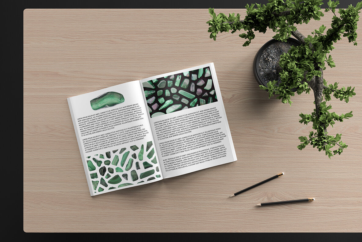 48 Malachite Background Textures 8