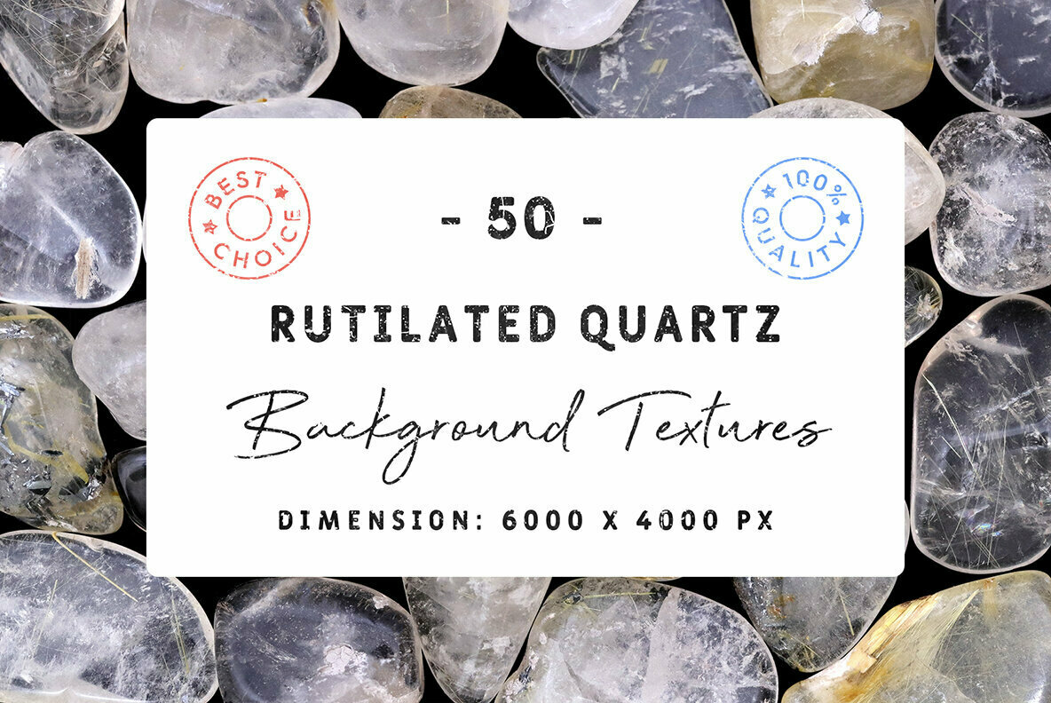 50 Rutilated Quartz Background Textures 1