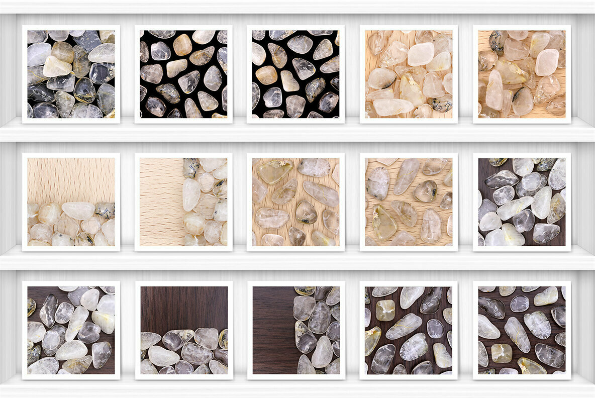 50 Rutilated Quartz Background Textures 3