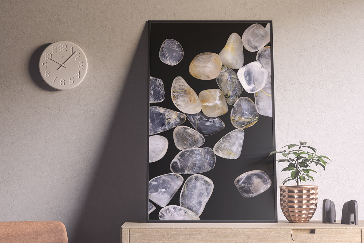 50 Rutilated Quartz Background Textures 6