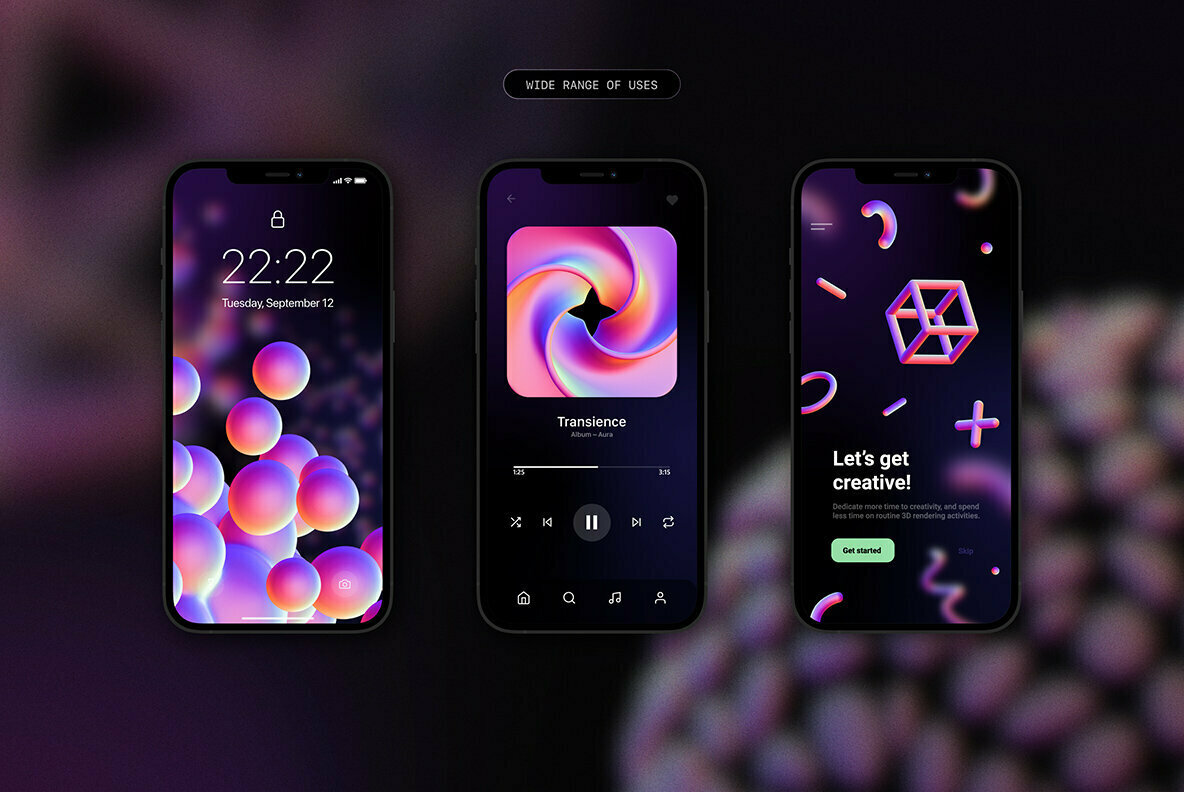 3D Shapes Collection 3