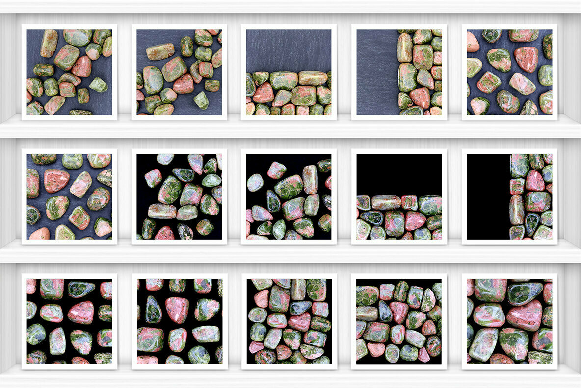 52 Unakite Background Textures 2