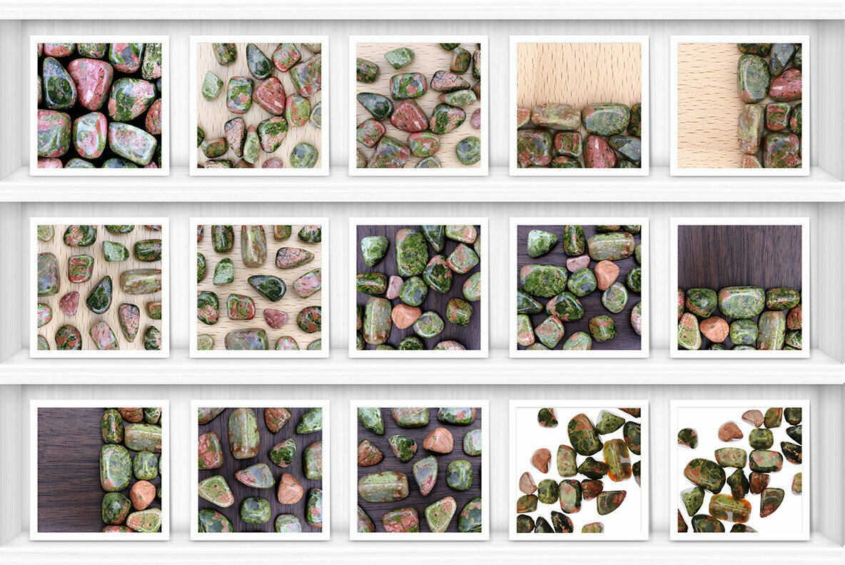 52 Unakite Background Textures 3