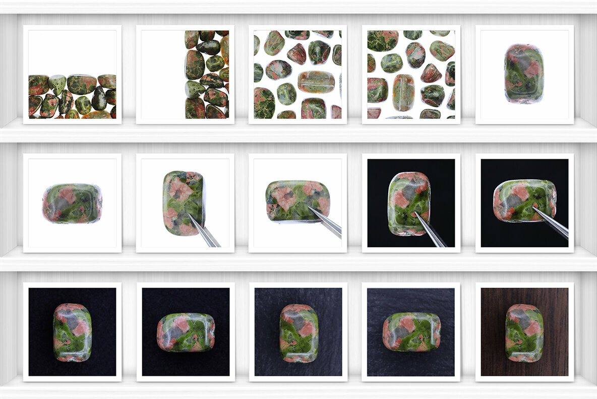 52 Unakite Background Textures 4