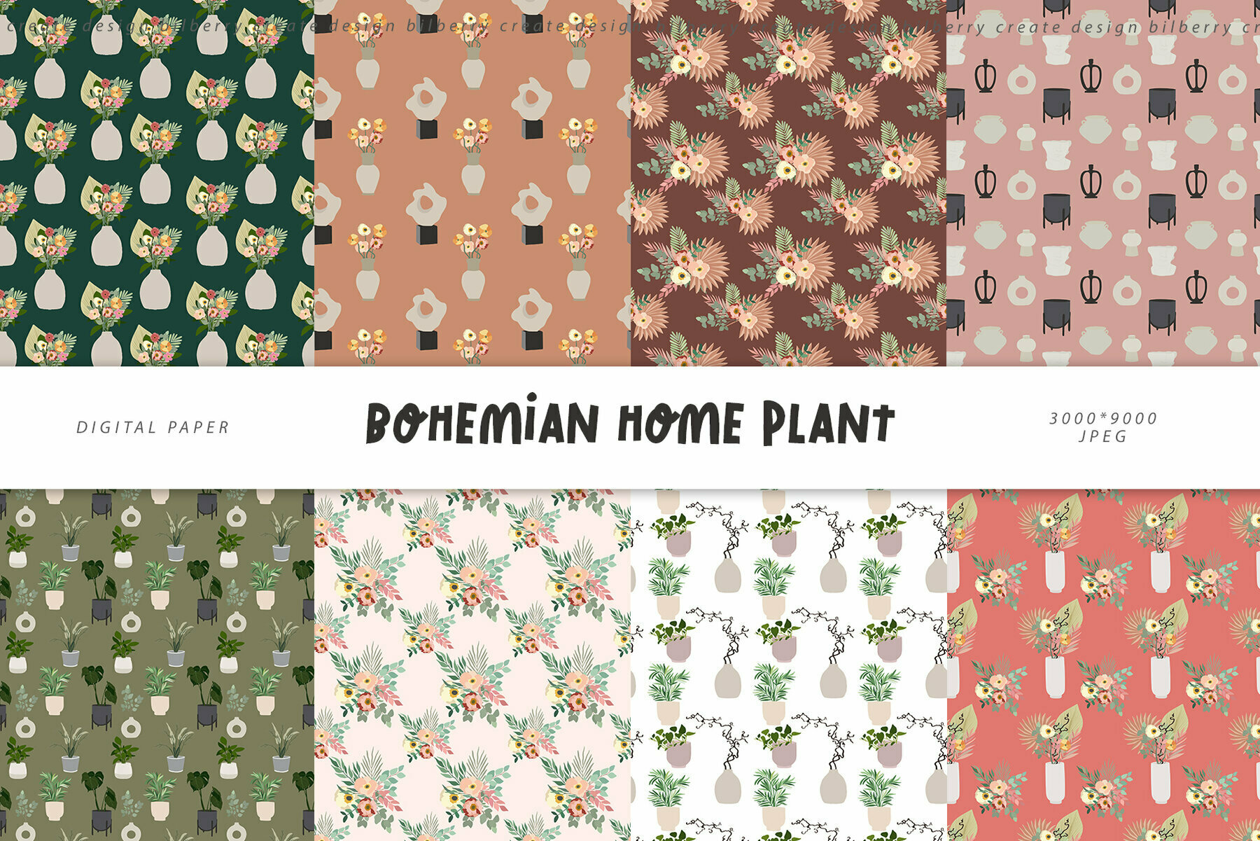 BOHEMIAN HOME PLANT 2