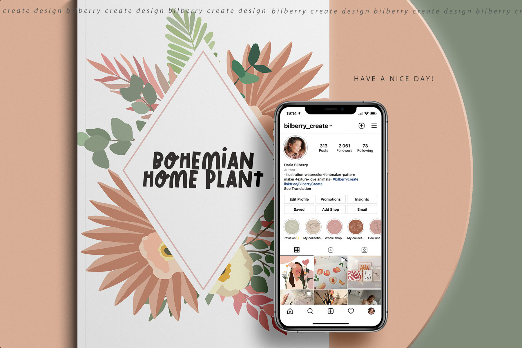 BOHEMIAN HOME PLANT 15