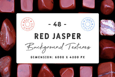 48 Red Jasper Background Textures