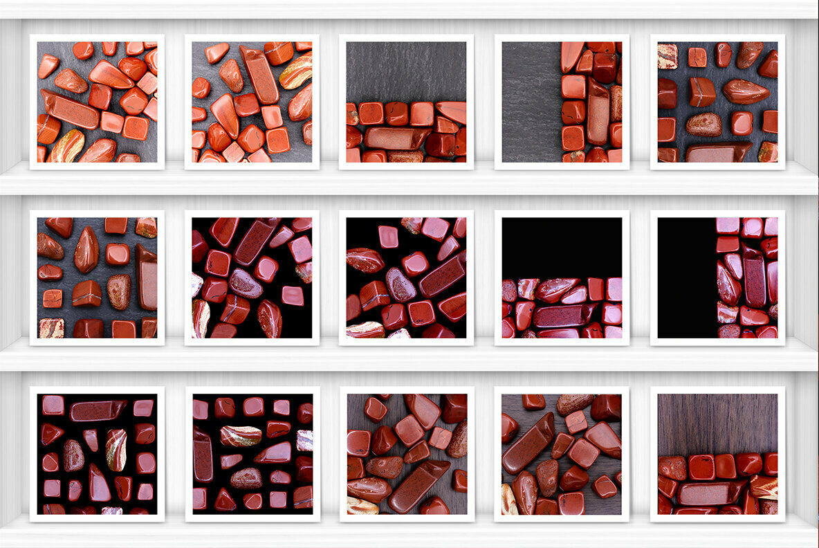 48 Red Jasper Background Textures 2