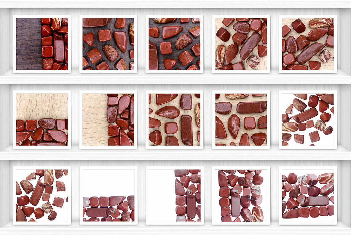 48 Red Jasper Background Textures 3