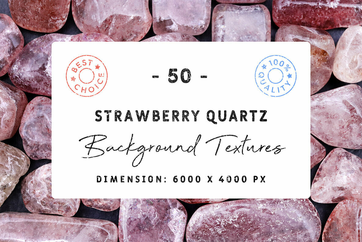 50 Strawberry Quartz Background Textures 1