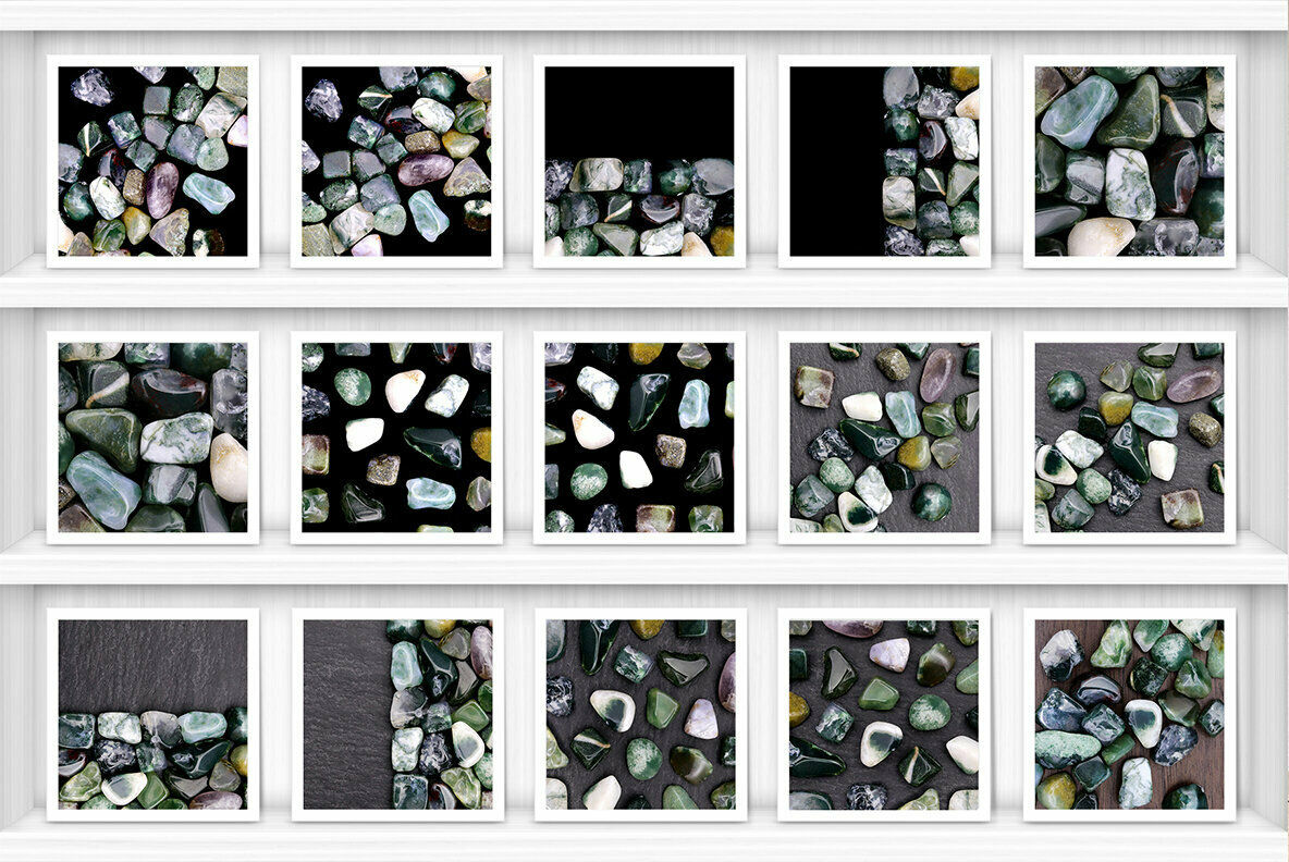 50 Moss Agate Background Textures 2
