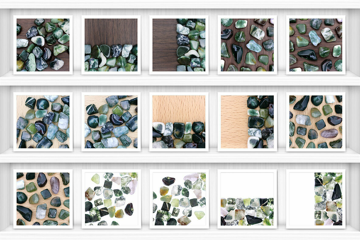 50 Moss Agate Background Textures 3
