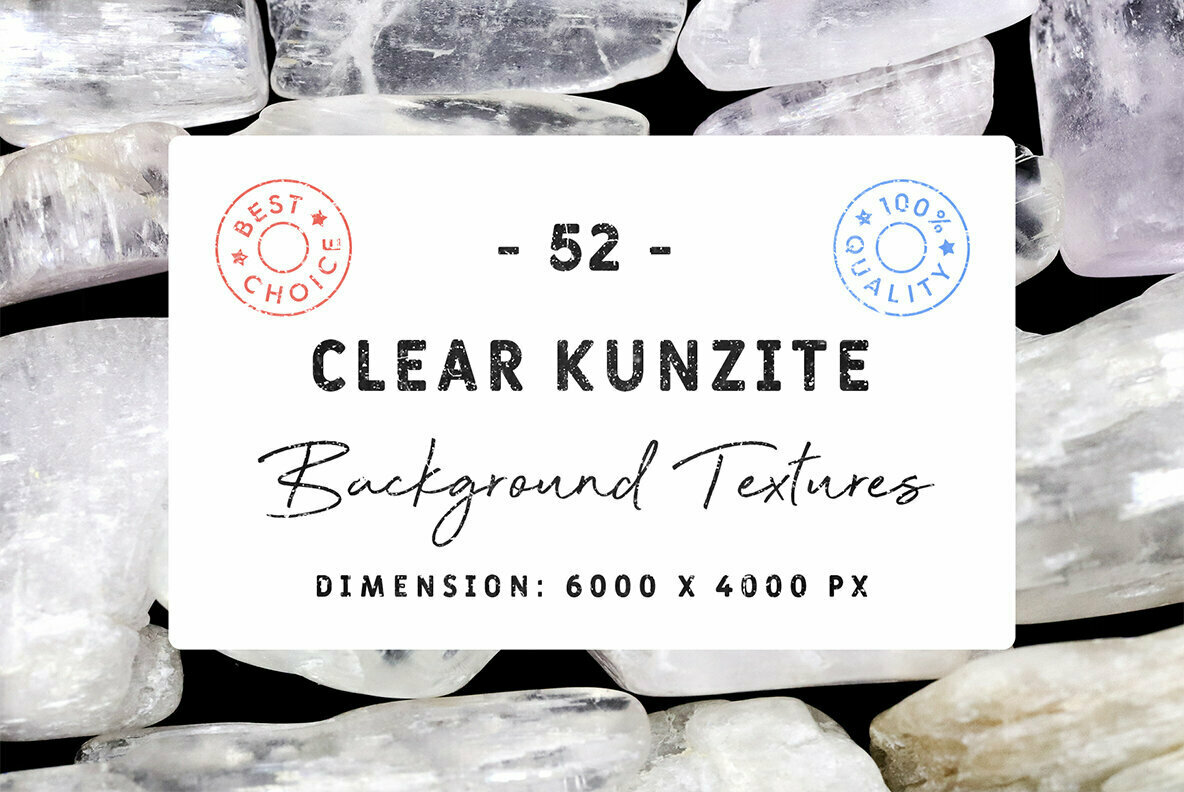 52 Clear Kunzite Background Textures 1