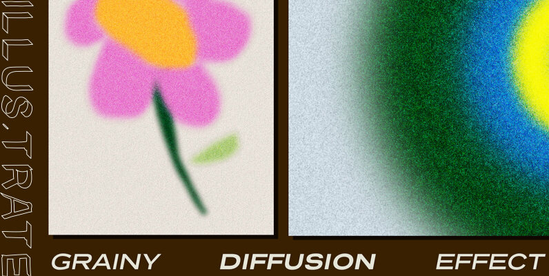 Grainy Diffusion Photoshop Filter