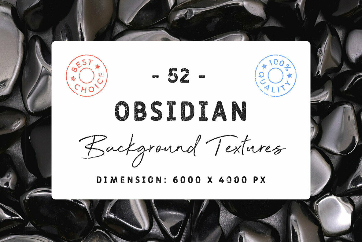 52 Obsidian Background Textures 1