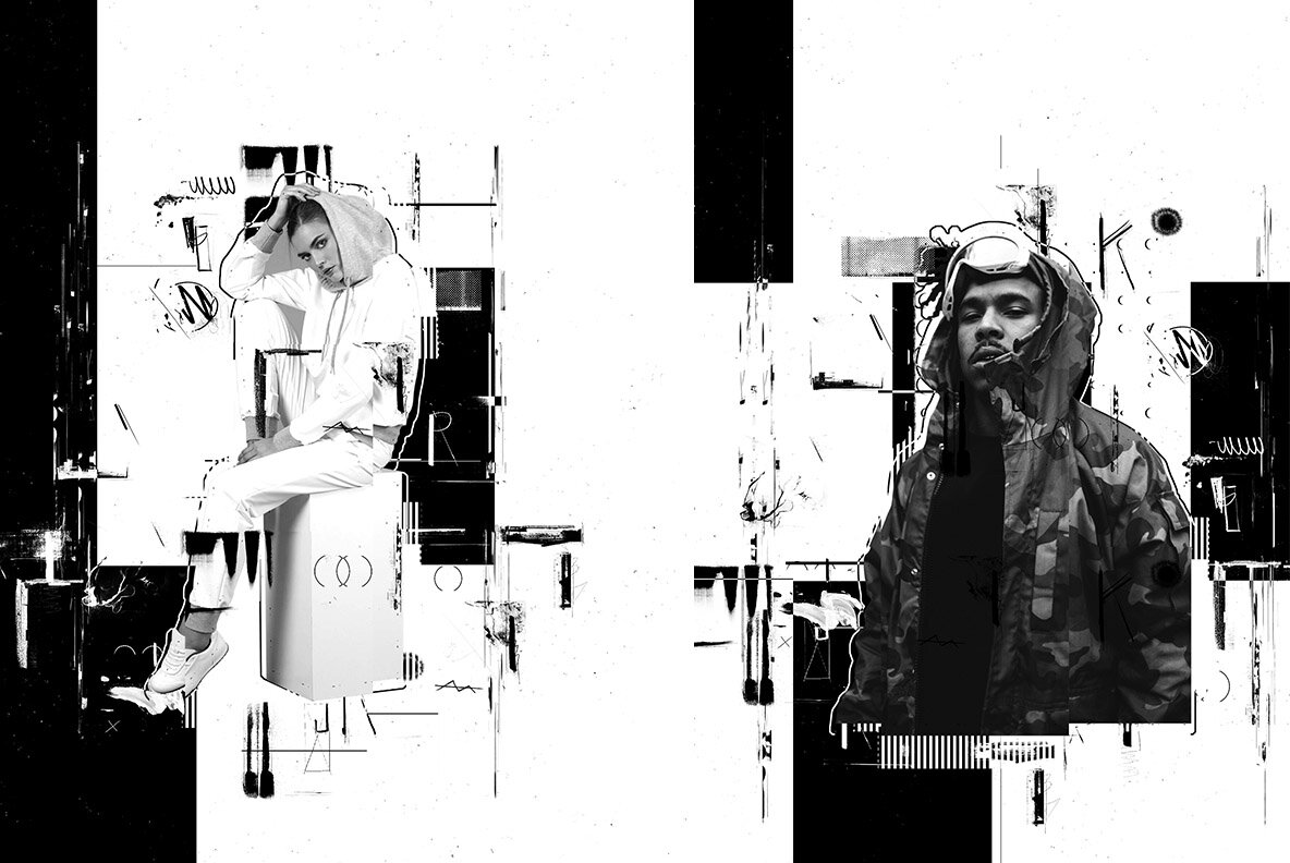 Ink Monoprint Poster Photoshop Action Ink Monoprint Poster Photoshop Action