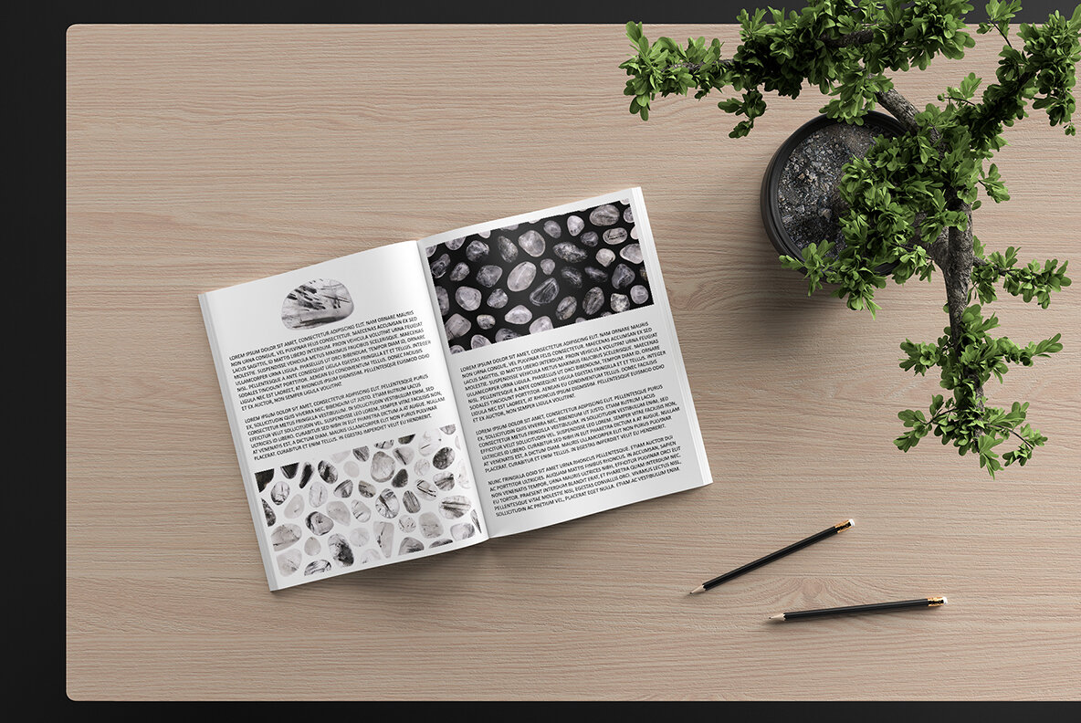 50 Tourmalinated Quartz Background Textures 8