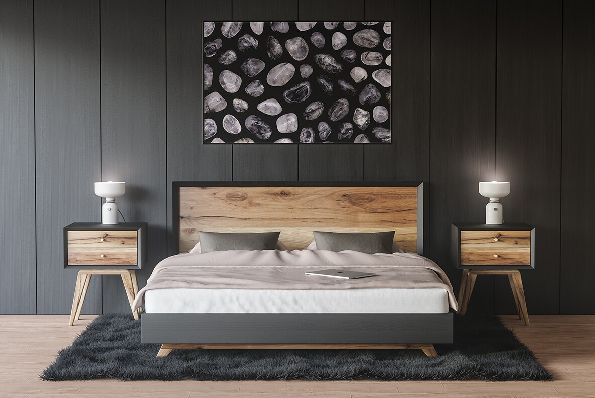 50 Tourmalinated Quartz Background Textures 10