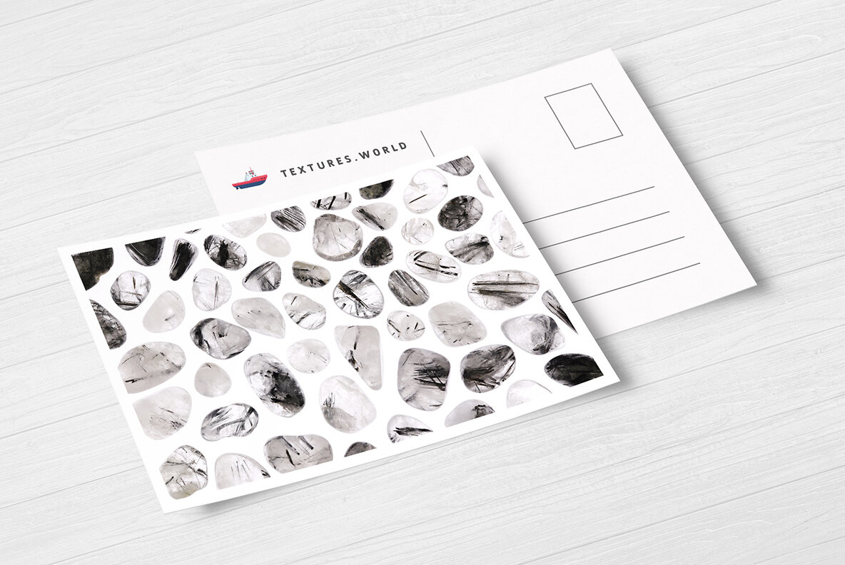 50 Tourmalinated Quartz Background Textures 11