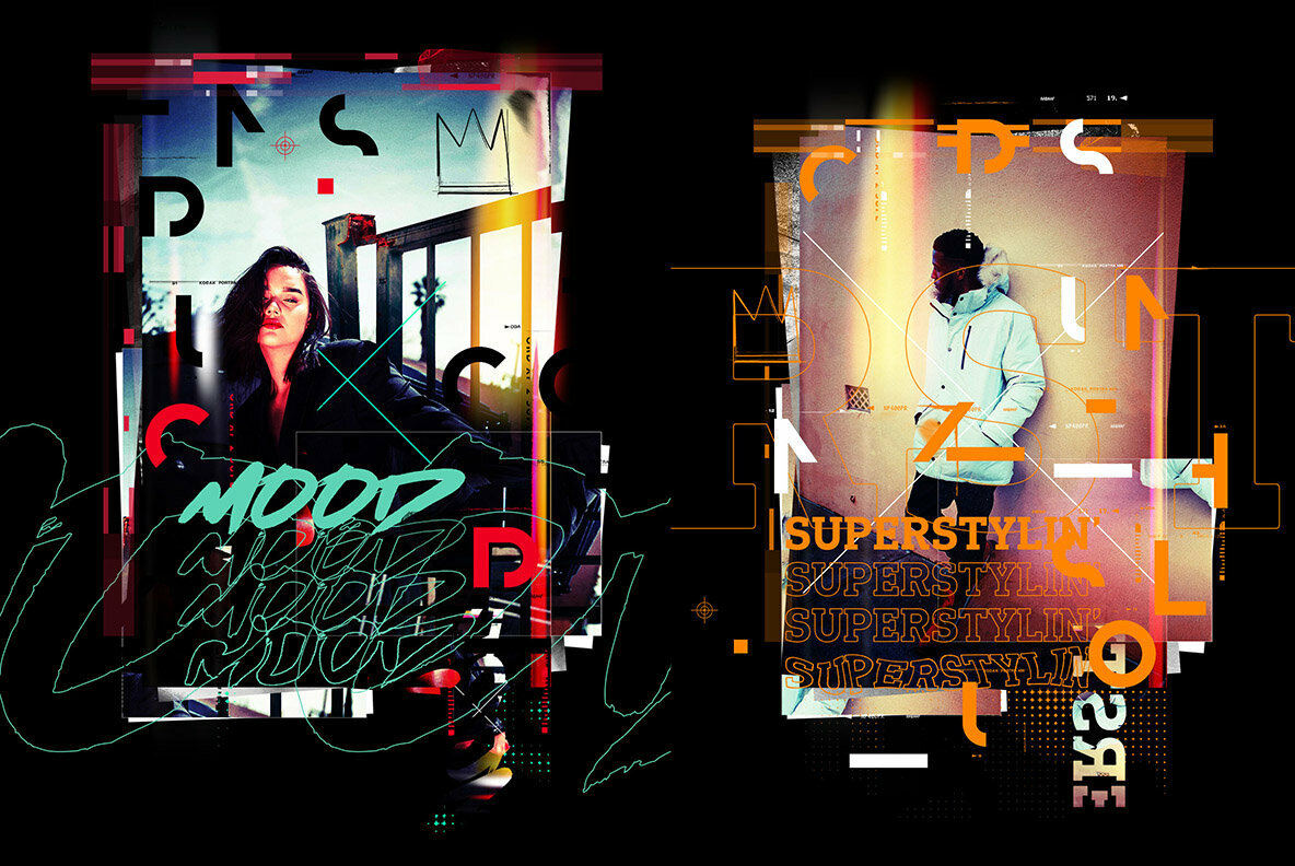 Lomography Typography Poster Photoshop Action 4