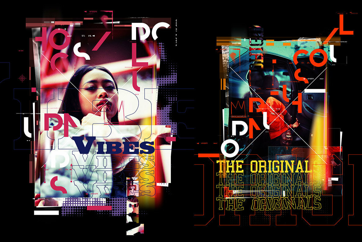 Lomography Typography Poster Photoshop Action 5