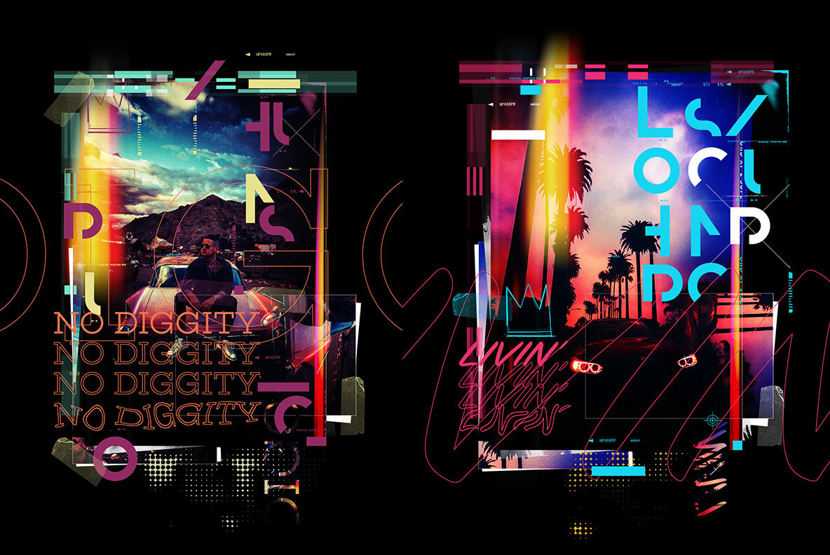Lomography Typography Poster Photoshop Action 7